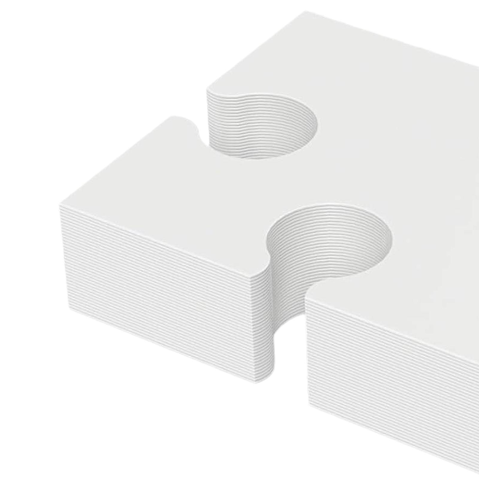 30 Pieces Blank Puzzle Pieces  - Puzzle Blank White recension och pris