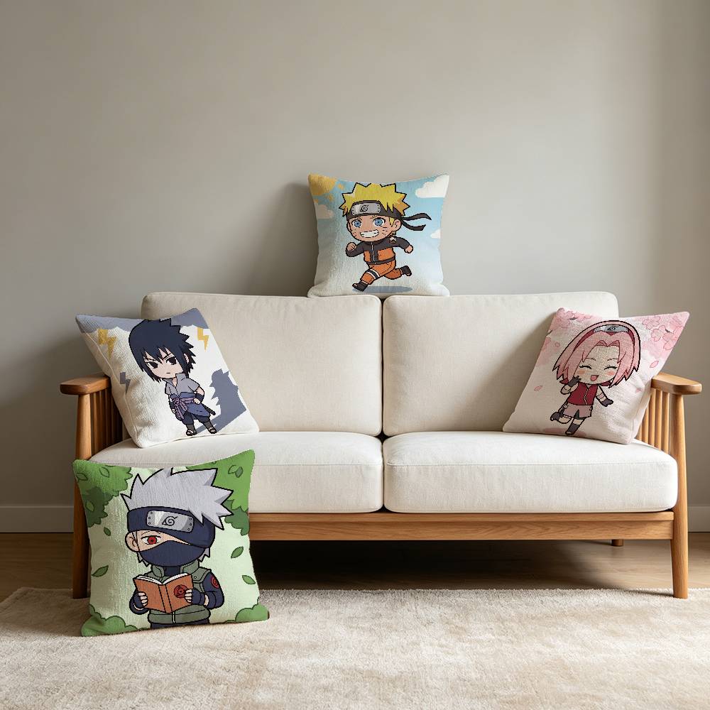 Uzumaki Naruto Fashion Decor T - Pillow Cover Sublimation recension och pris