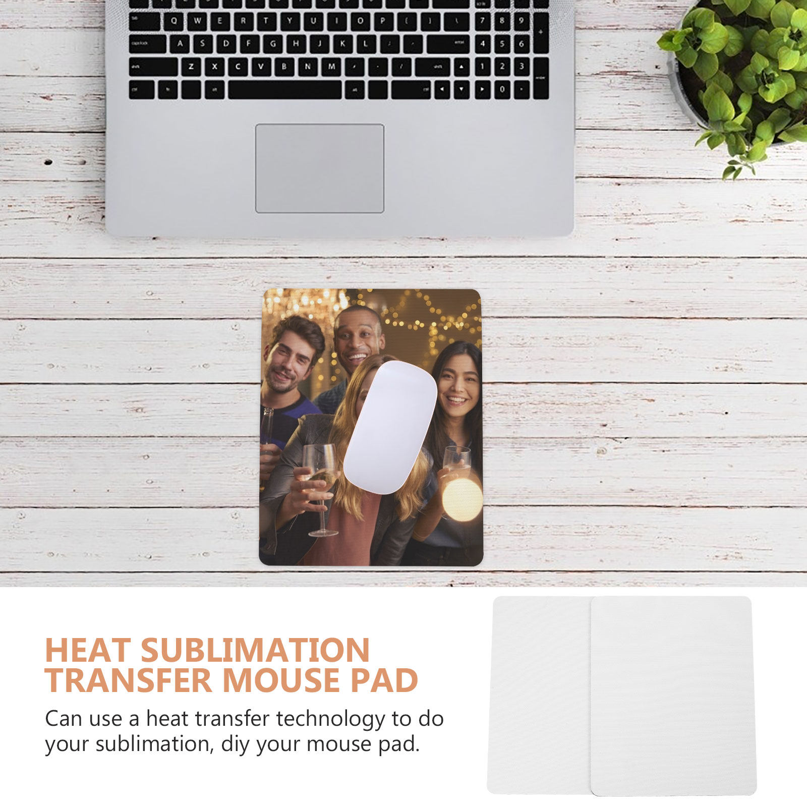 5Pcs Heat Transfer Sublimation - Mouse Pad Blank Sublimation recension och pris