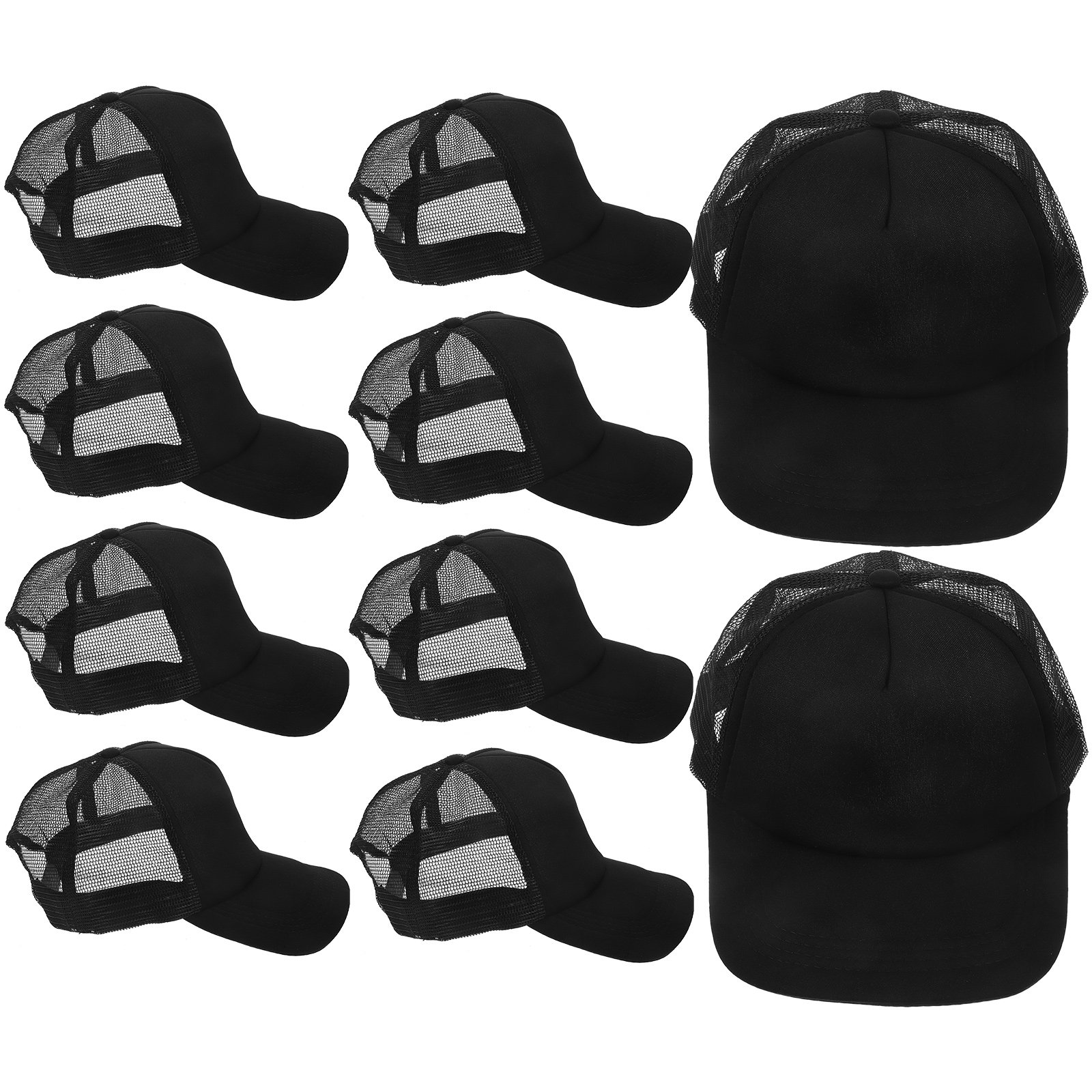 10Pcs Blank Baseball Hats Mesh - Hat Sublimation Blank recension och pris