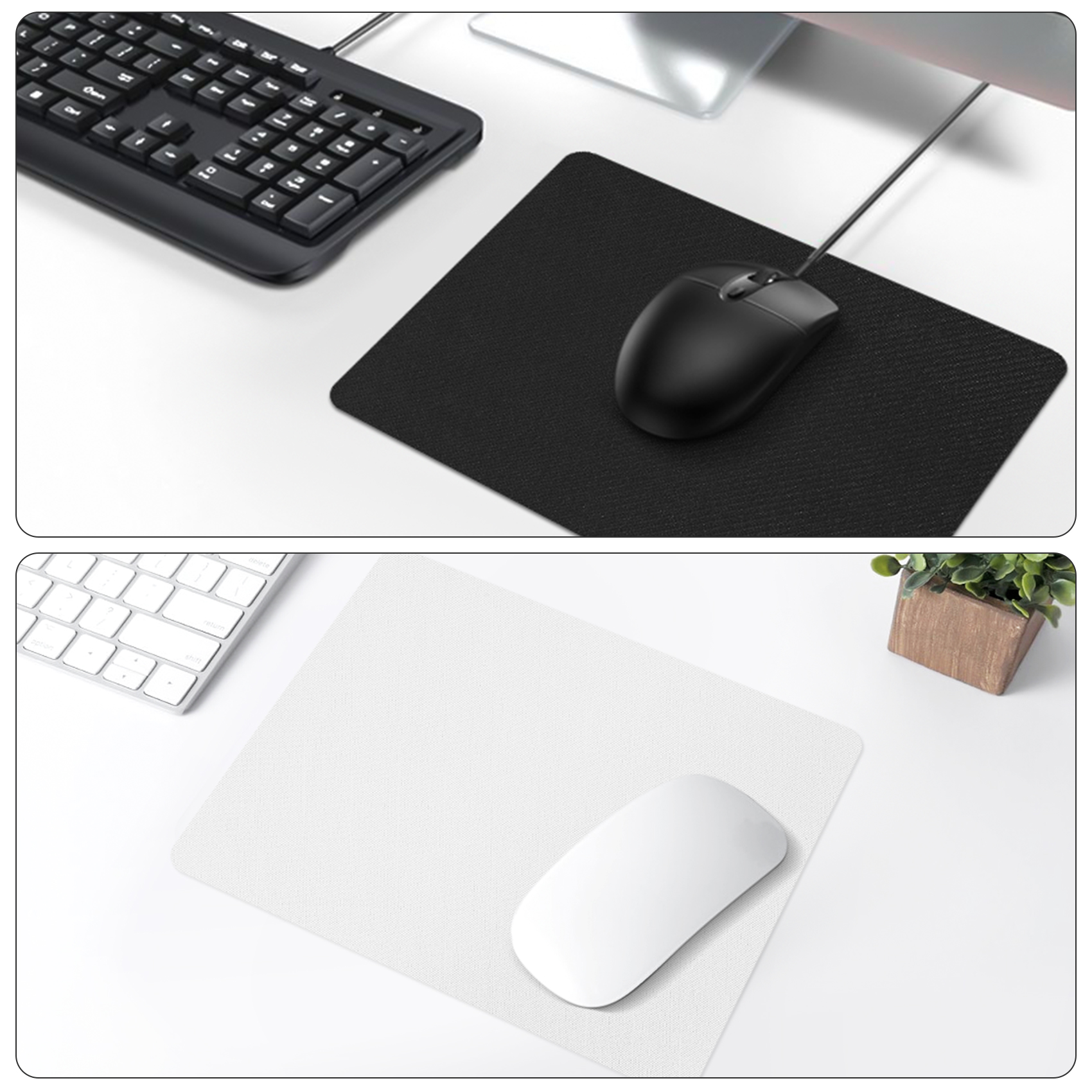 Superior-10Pcs Blank Mouse Pad - Mouse Pad Blank Sublimation recension och pris