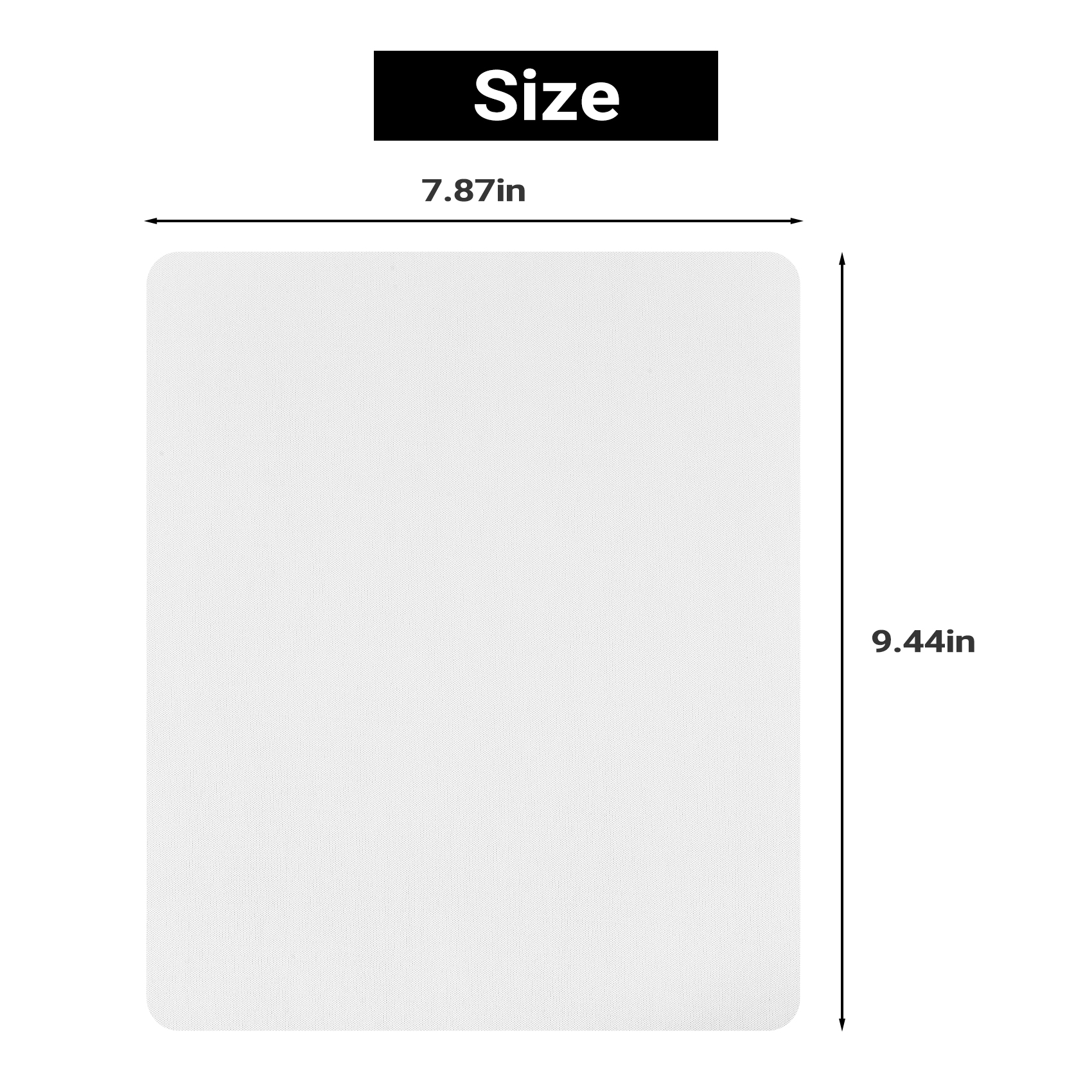 Superior-10Pcs Blank Mouse Pad - Mouse Pad Blank Sublimation recension och pris