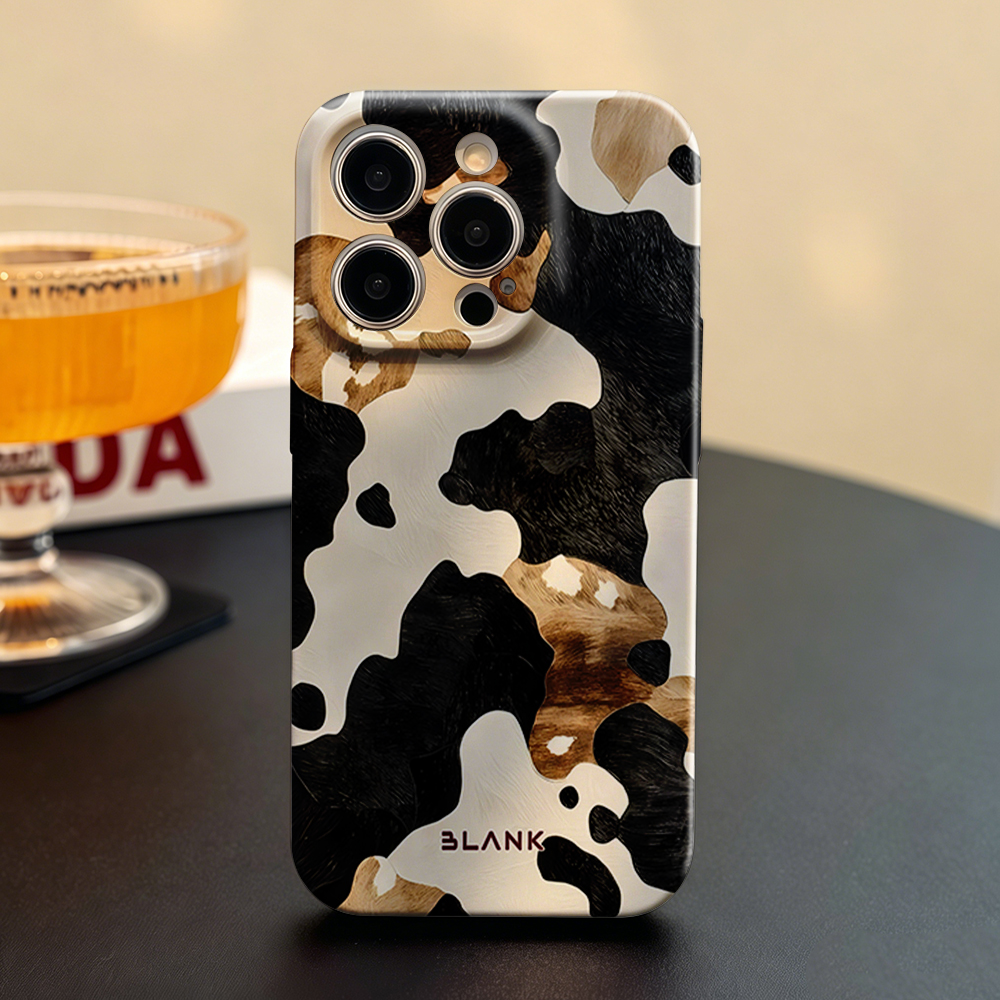 Mocha Cow Print For iPhone 17  - Phone Case Blank Print recension och pris