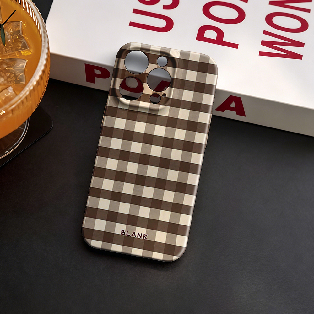 Mocha Cow Print For iPhone 17  - Phone Case Blank Print recension och pris