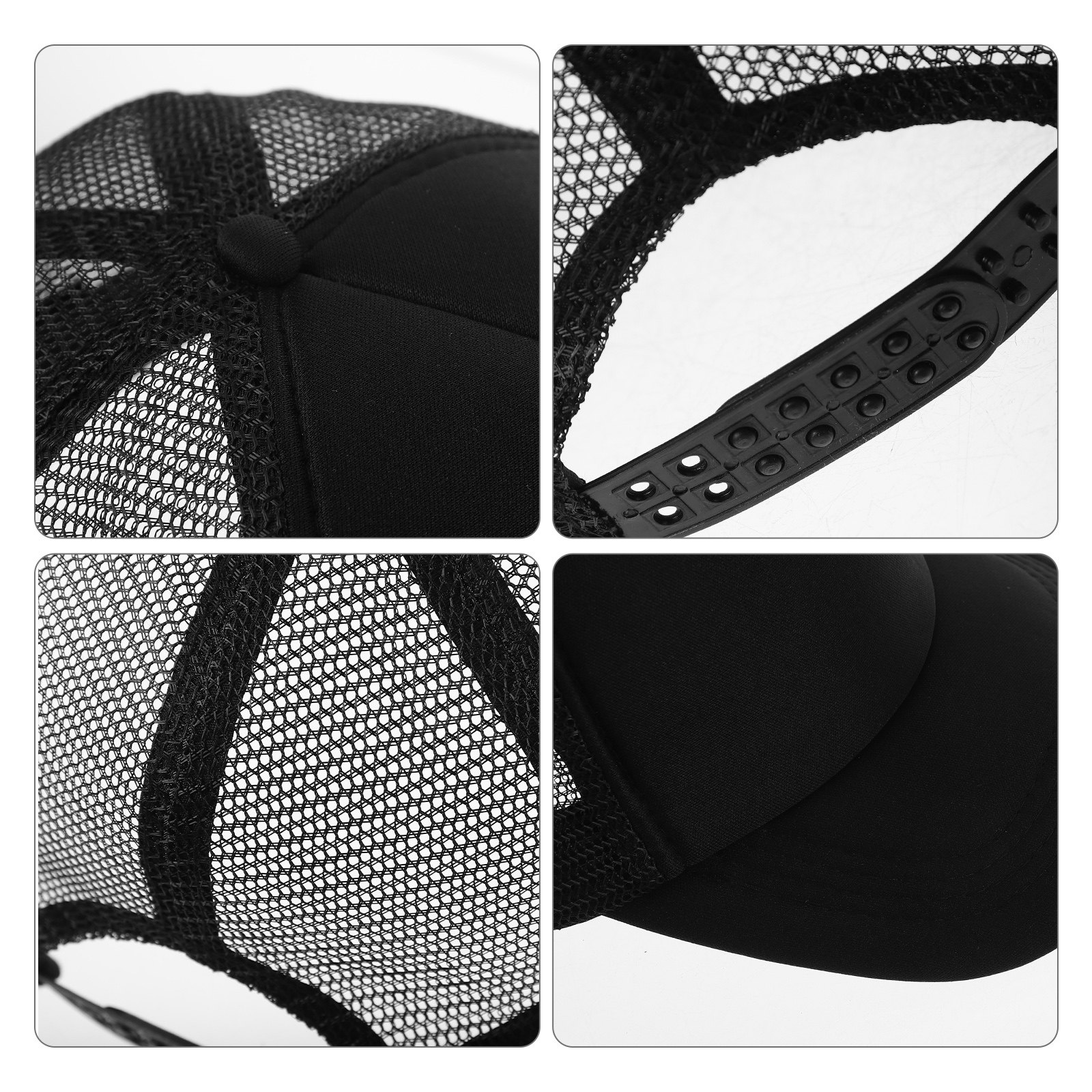 10 Black DIY Blank Mesh Baseba - Hat Sublimation Blank recension och pris