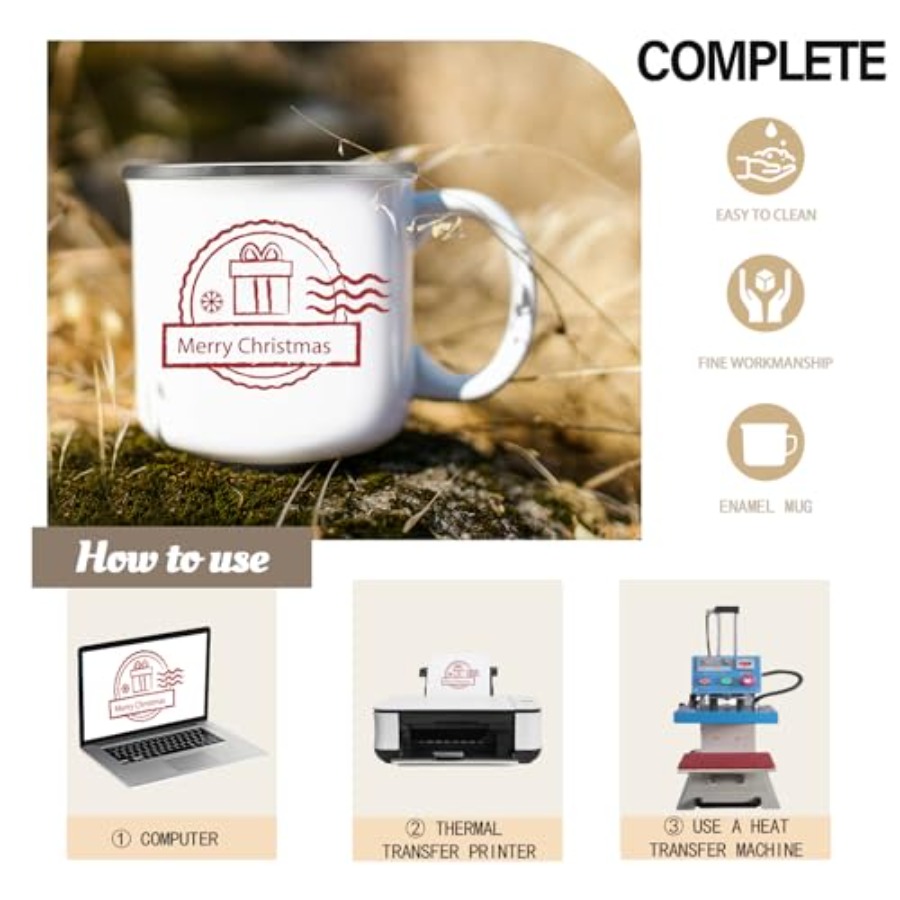 16 Pack Sublimation Blanks Ena - Sublimation Mug White recension och pris