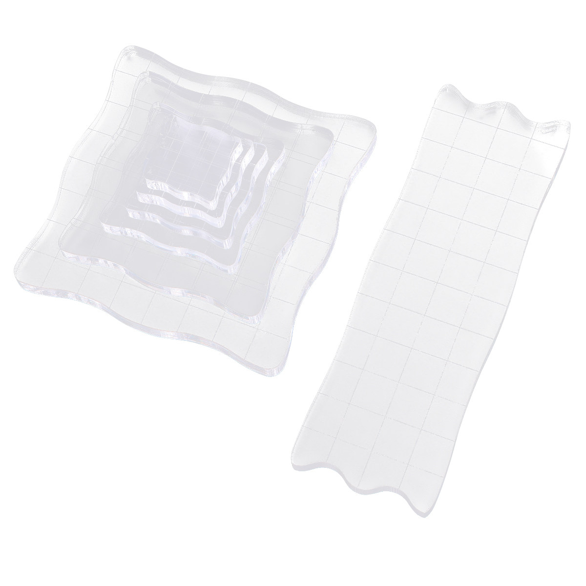 7Pcs Creative Acrylic Seal Blo - Photo Acrylic Block recension och pris