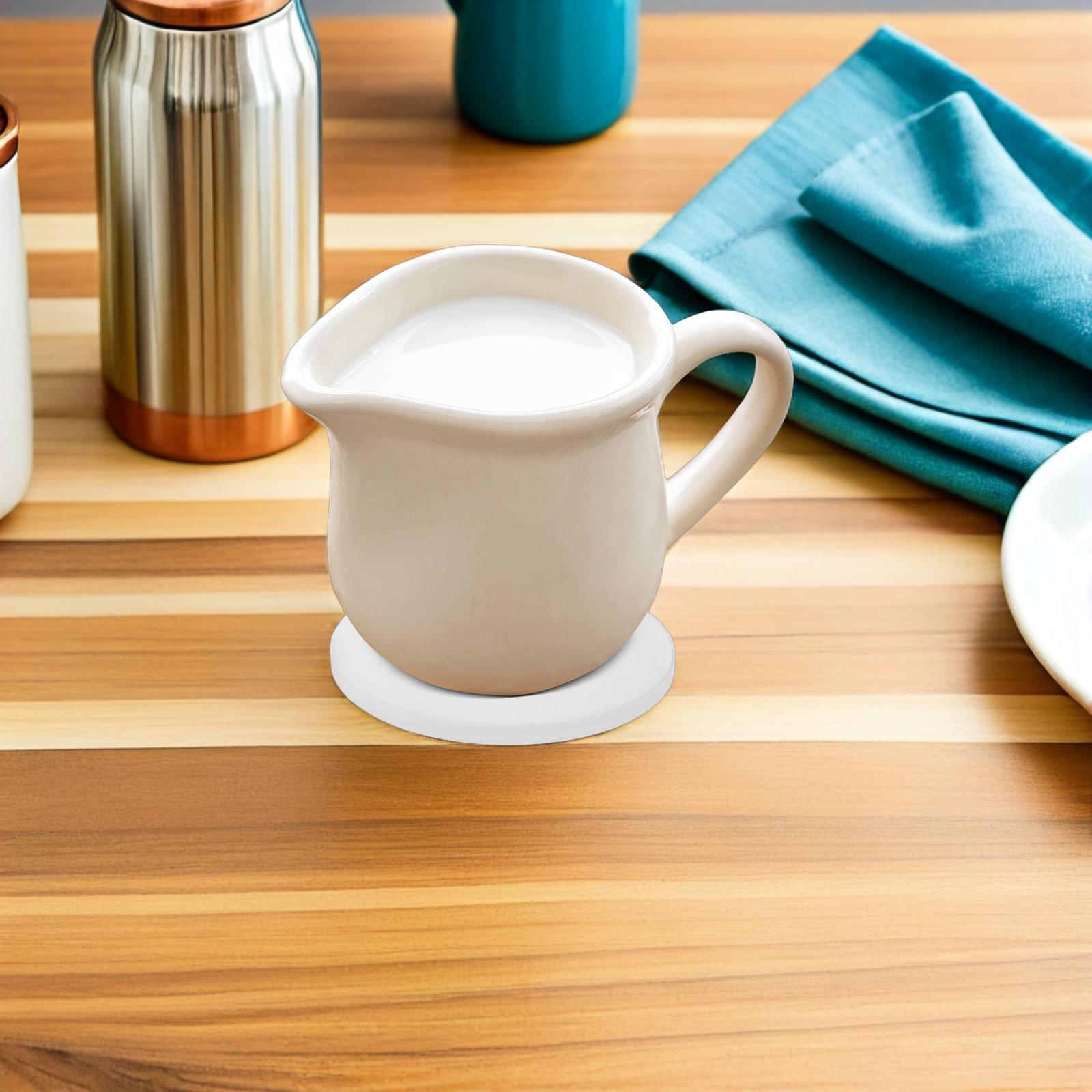 12Pcs White Round Ceramic Coas - Coaster Sublimation Blank recension och pris