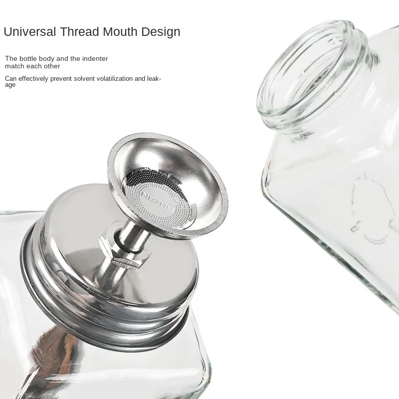 Nail glass bottle press funnel - Water Bottle Blank recension och pris