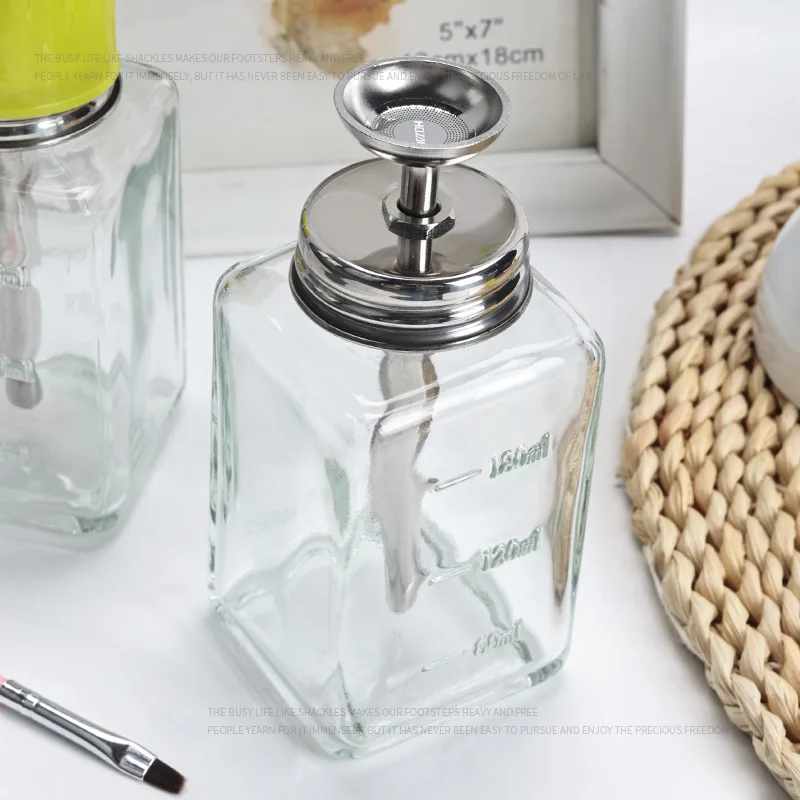 Nail glass bottle press funnel - Water Bottle Blank recension och pris