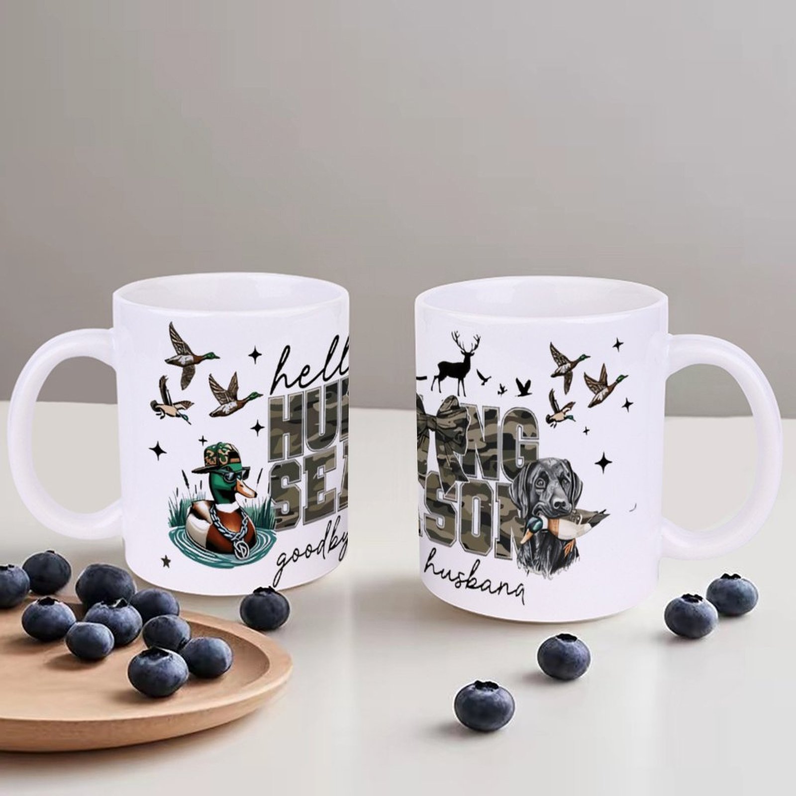 Hello Hunting Season Goodbye H - Sublimation Mug White recension och pris