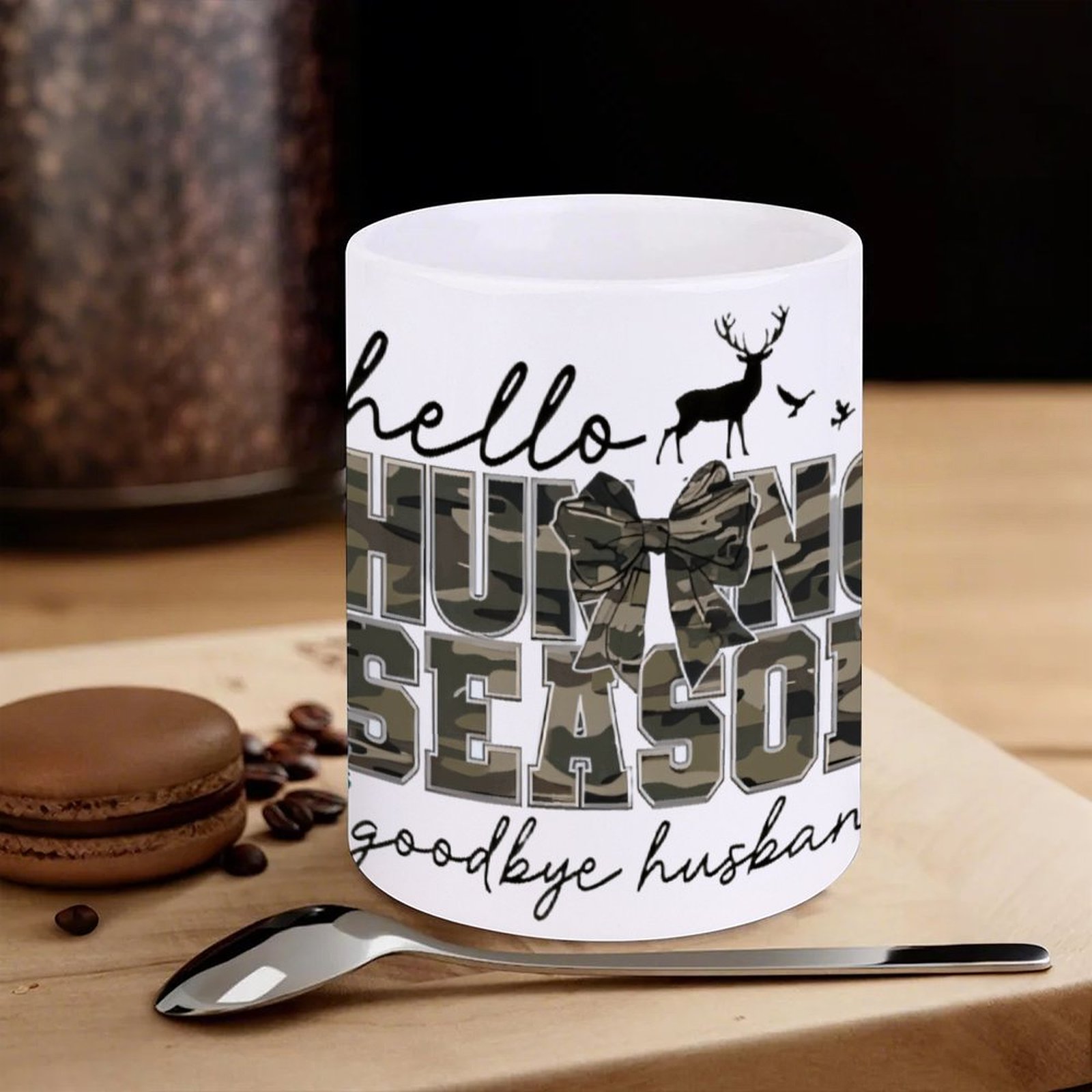 Hello Hunting Season Goodbye H - Sublimation Mug White recension och pris