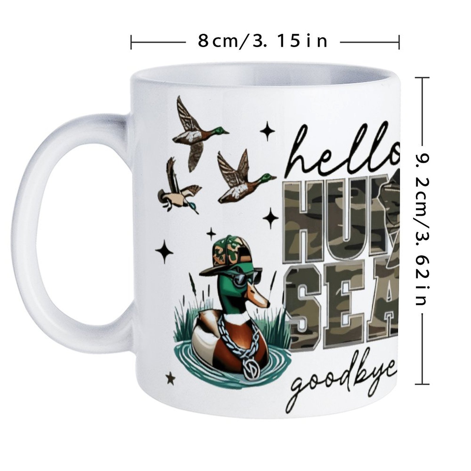 Hello Hunting Season Goodbye H - Sublimation Mug White recension och pris